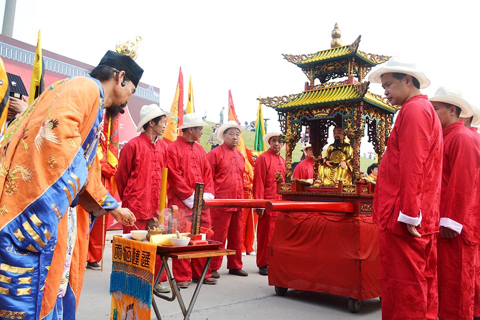 北帝诞庙会活动巡游全图请收下