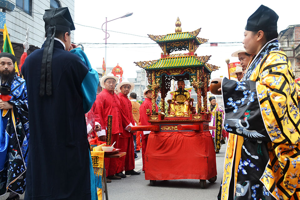 北帝诞庙会活动巡游全图请收下