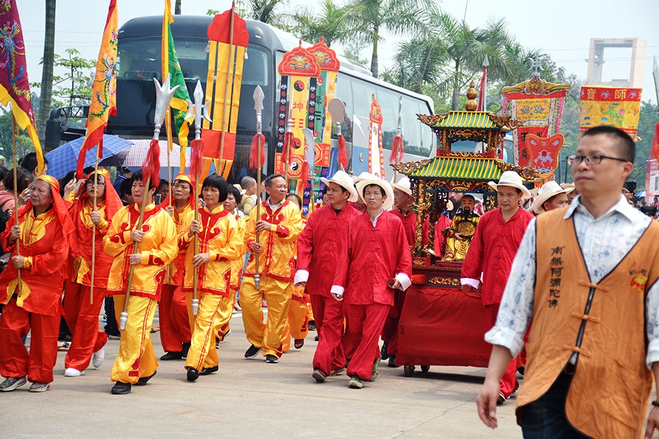 北帝诞庙会活动巡游全图请收下